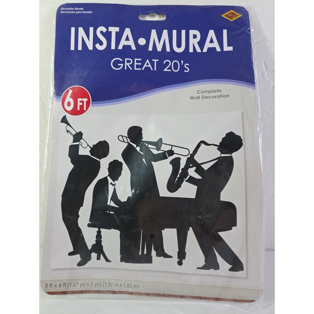 Great 20's Jazz Band Insta-Mural of Size 5' x 6'  - Great 20's